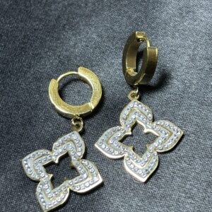 Luxe Bloom Drop Earrings