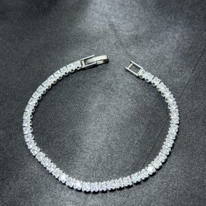 Starlit Ice Tennis Bracelet
