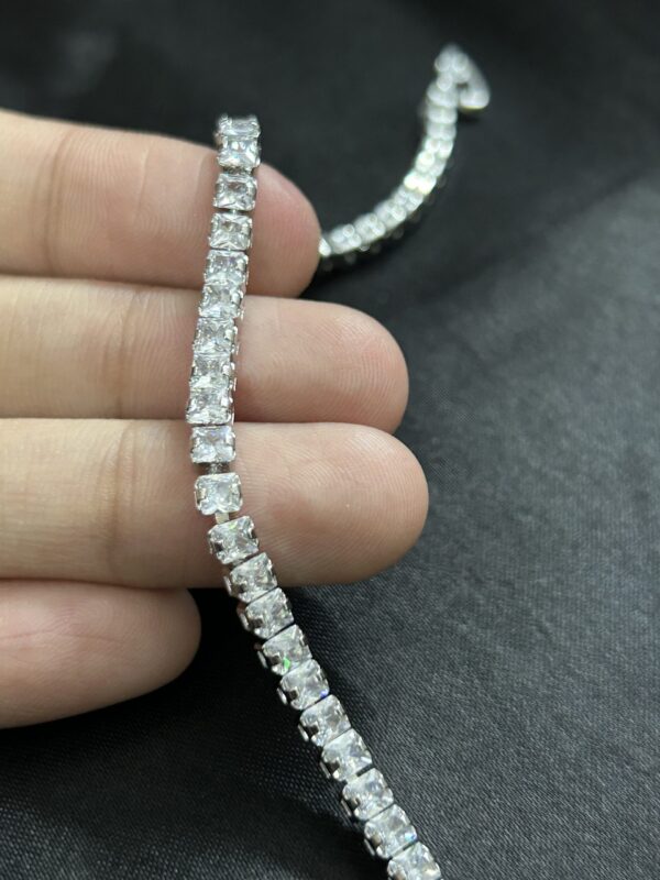 Starlit Ice Tennis Bracelet - Image 2