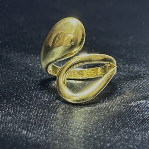 Abstract Wave Ring (Adjustable)