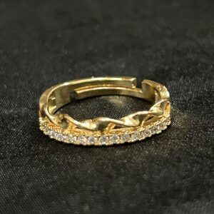 Twined Elegance Ring (Adjustable)