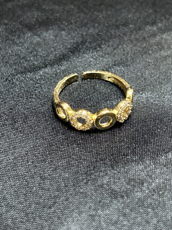 Golden Halo Ring (Adjustable) - Image 2