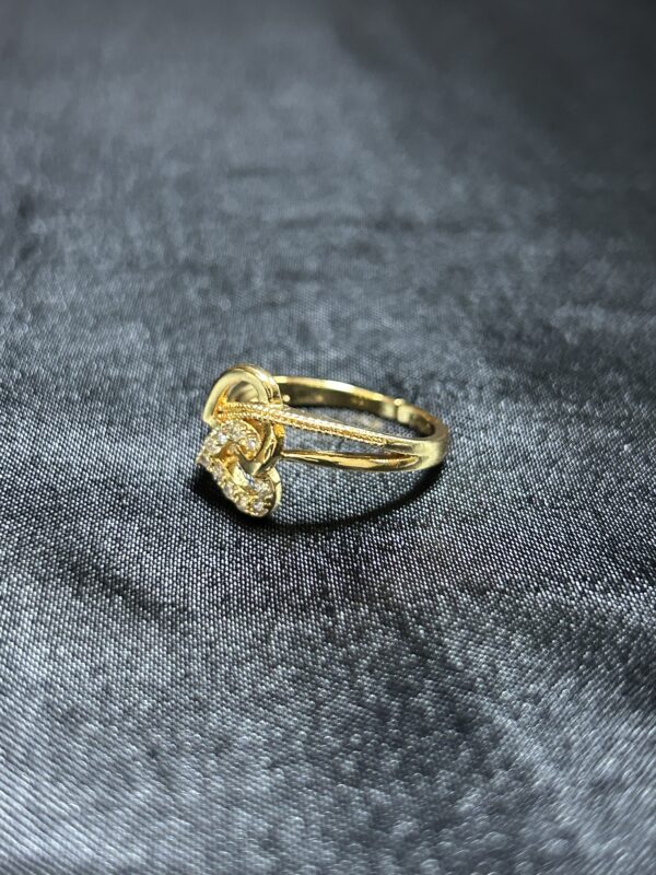 Twilight Heart Ring (Adjustable) - Image 3