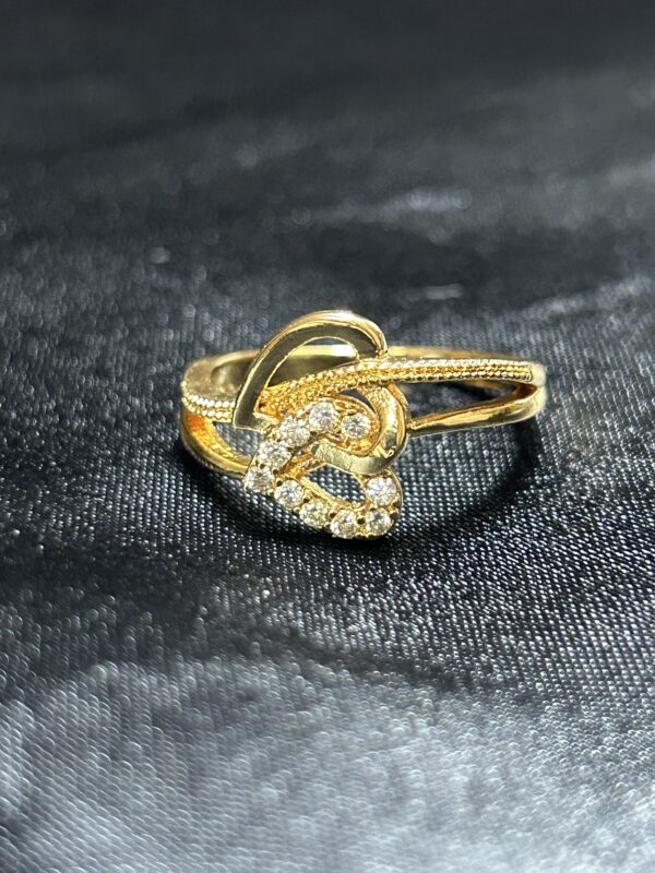 Twilight Heart Ring (Adjustable)