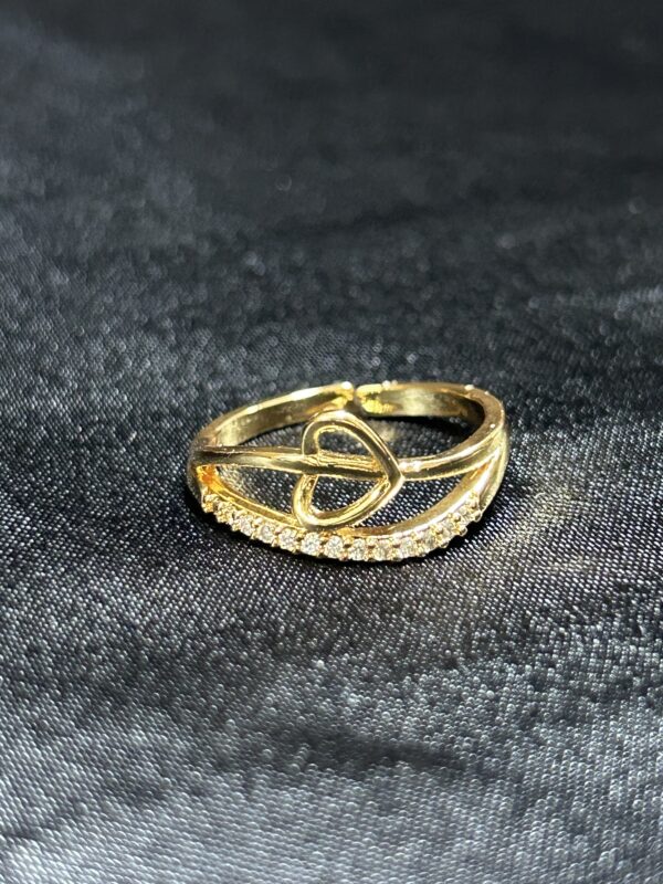 Golden Promise Ring (Adjustable)