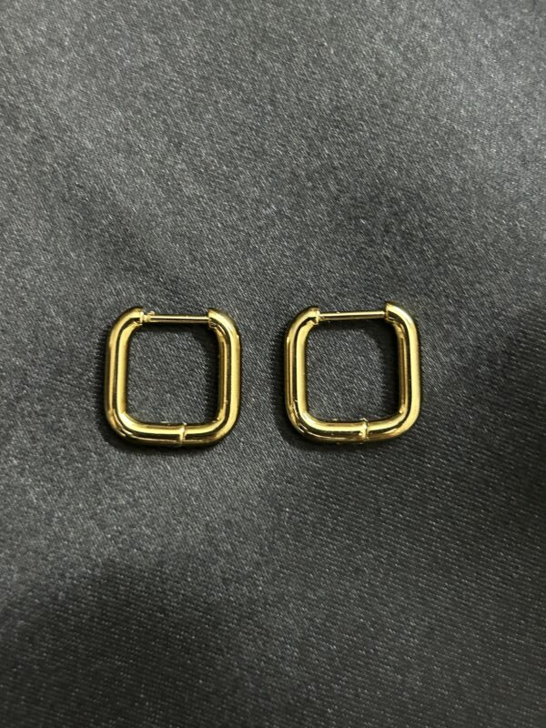 Geo Luxe Hoops