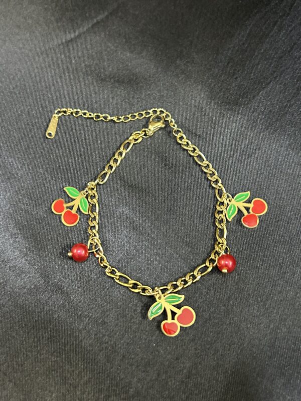 Cherry Pop Charm Bracelet - Image 2
