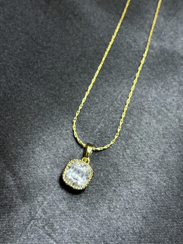 Celeste Solitaire Pendant - Image 3