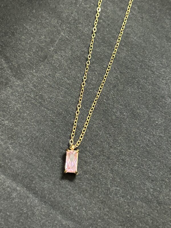 Rosé Radiance Pendant - Image 2